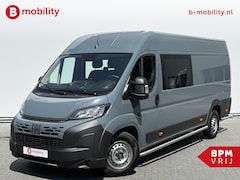 Fiat Ducato - 2.2 MultiJet 140PK Dub. Cabine 7-Pers. Snoeks L3H3 3.5t Apple CarPlay NIEUW | Achteruitrij