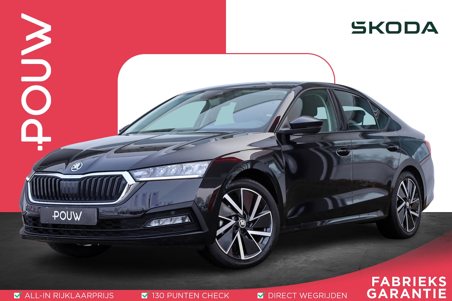 Skoda Octavia - 1.0 TSI 110pk Business Edition | Parkeersensoren | 18'' Velgen | LED Verlichting - AutoWereld.nl