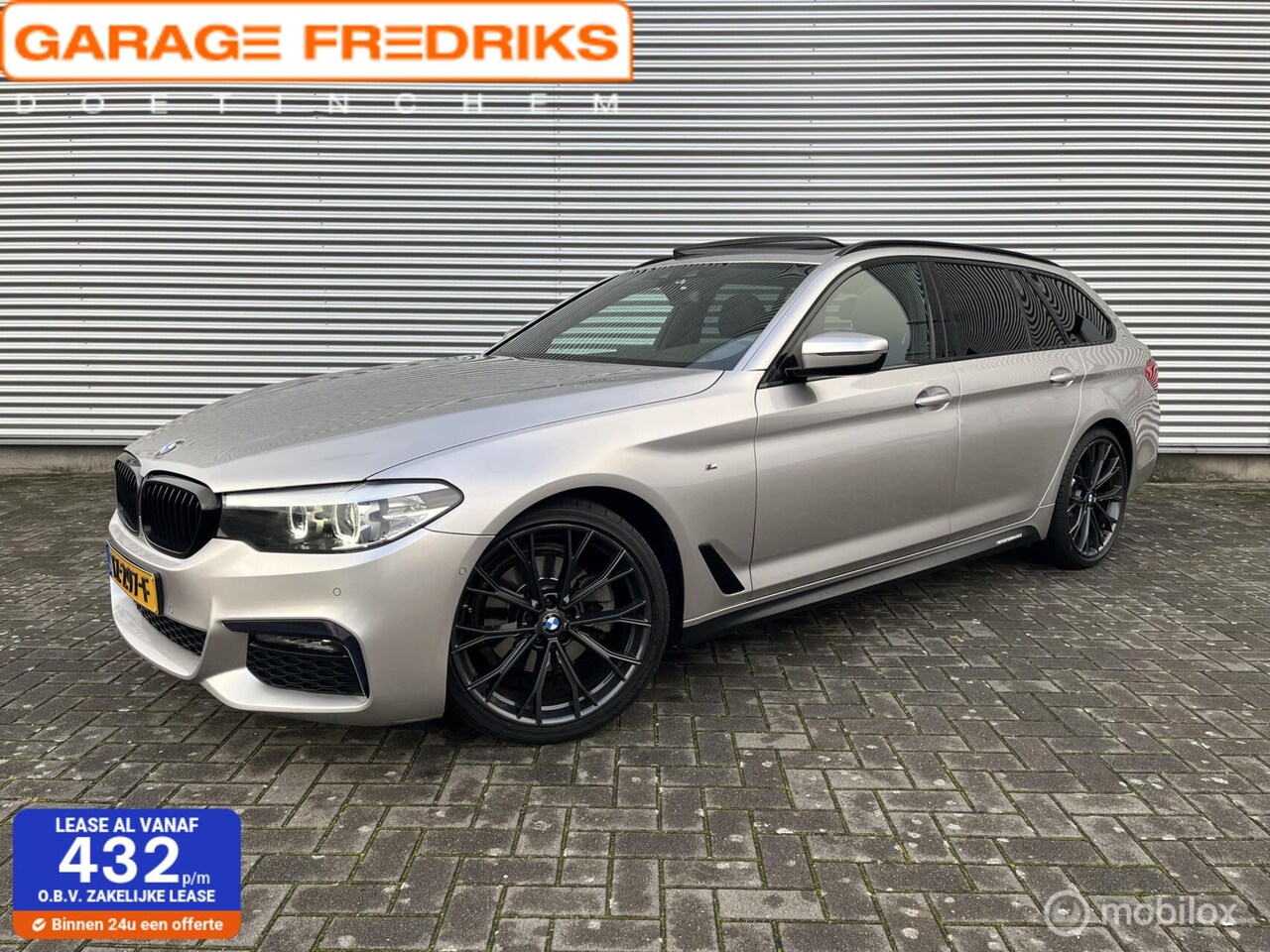 BMW 5-serie Touring - 520i M-Sport | PANO | Trekhaak | Org. NL | 20' | - AutoWereld.nl
