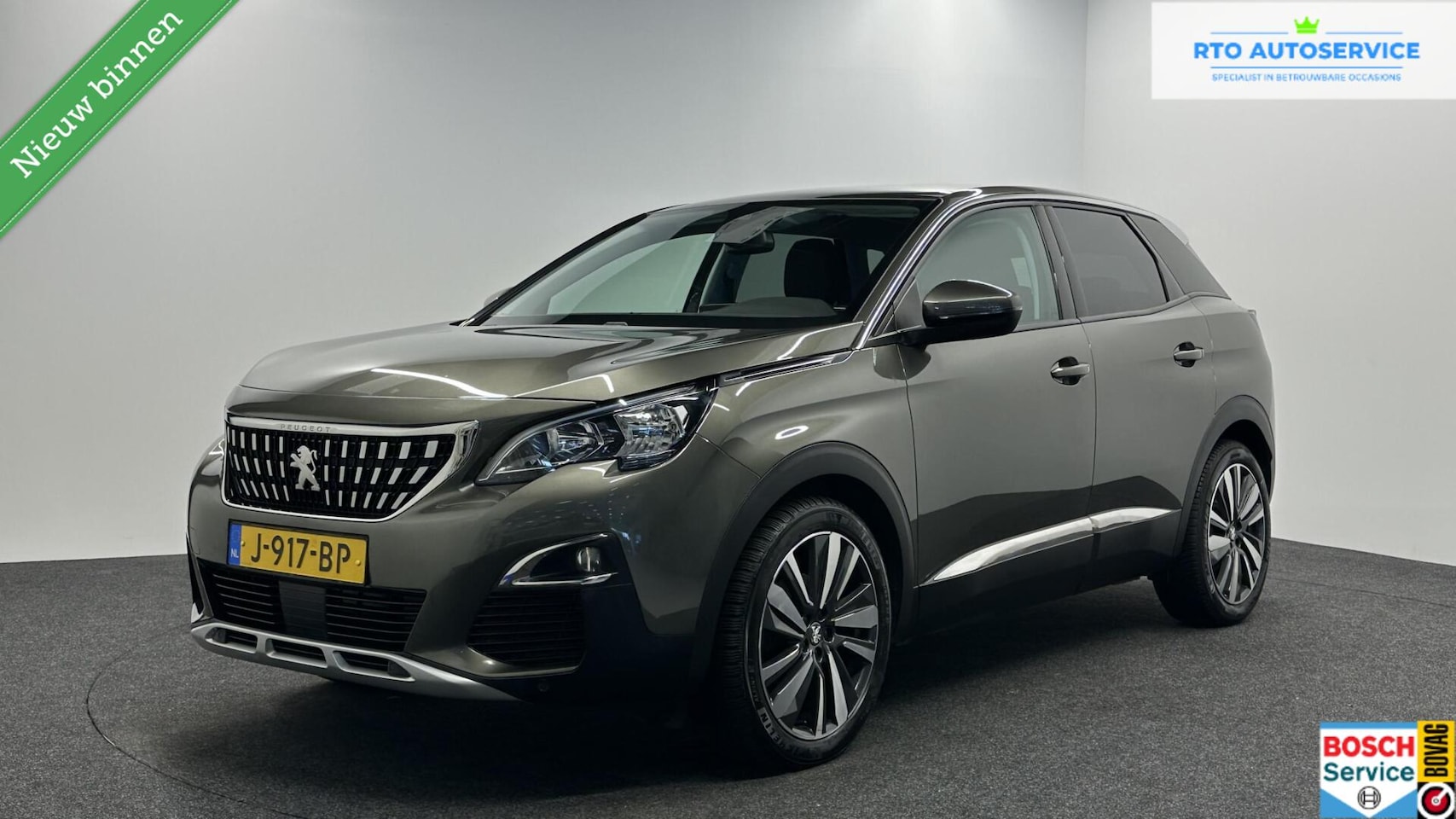 Peugeot 3008 - 1.2 PureTech Blue Lease Premium CAMERA TREKHAAK NAVI ECC CARPLAY LM CRUISE LED. - AutoWereld.nl