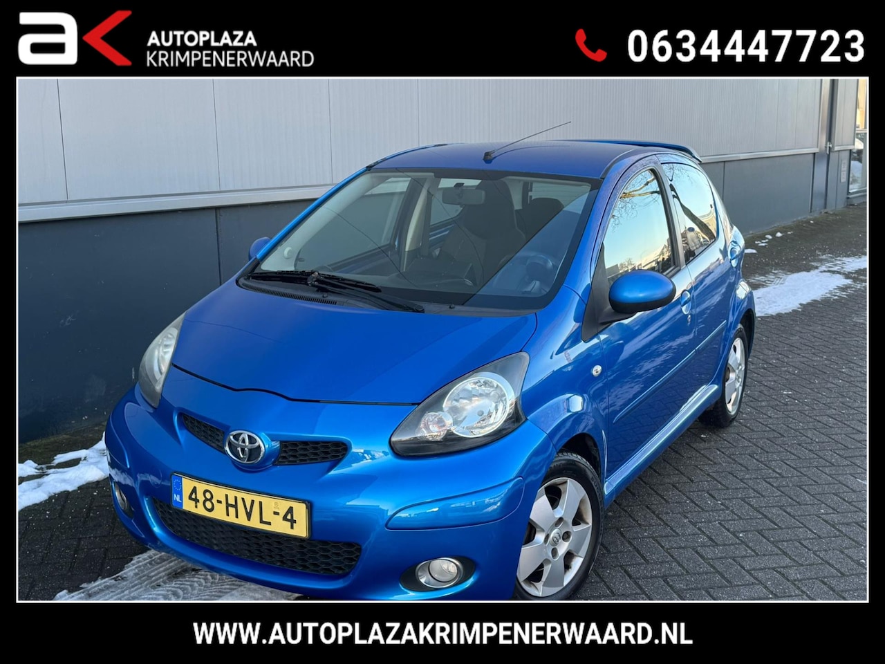 Toyota Aygo - 1.0-12V Dynamic Blue Carplay Airco Elektrische Ramen Nieuwe Apk - AutoWereld.nl