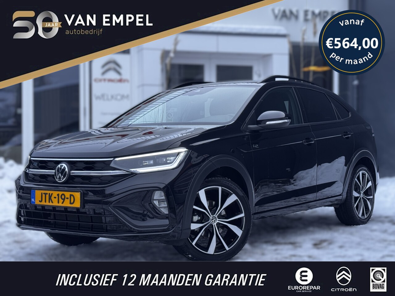 Volkswagen Taigo - 1.0 TSI R-Line | Camera | Adaptive Cruise | Automaat | Climate Control | Navigatie - AutoWereld.nl