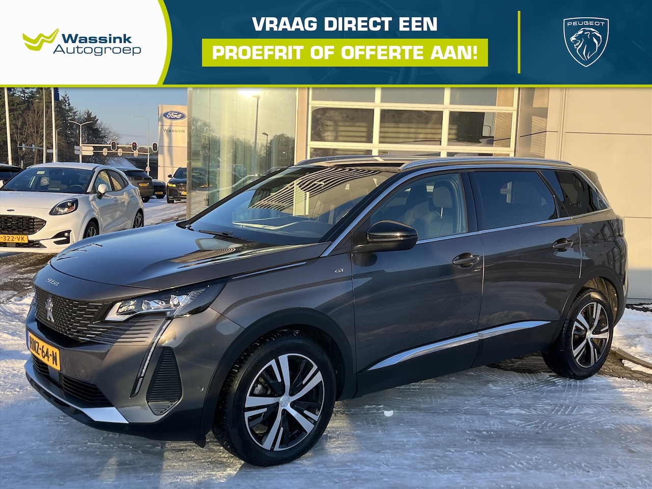 Peugeot 5008 - 1.2 PureTech 130pk Automaat GT | 7 Persoons | Stoelverwarming | Navigatie | Parkeercamera - AutoWereld.nl