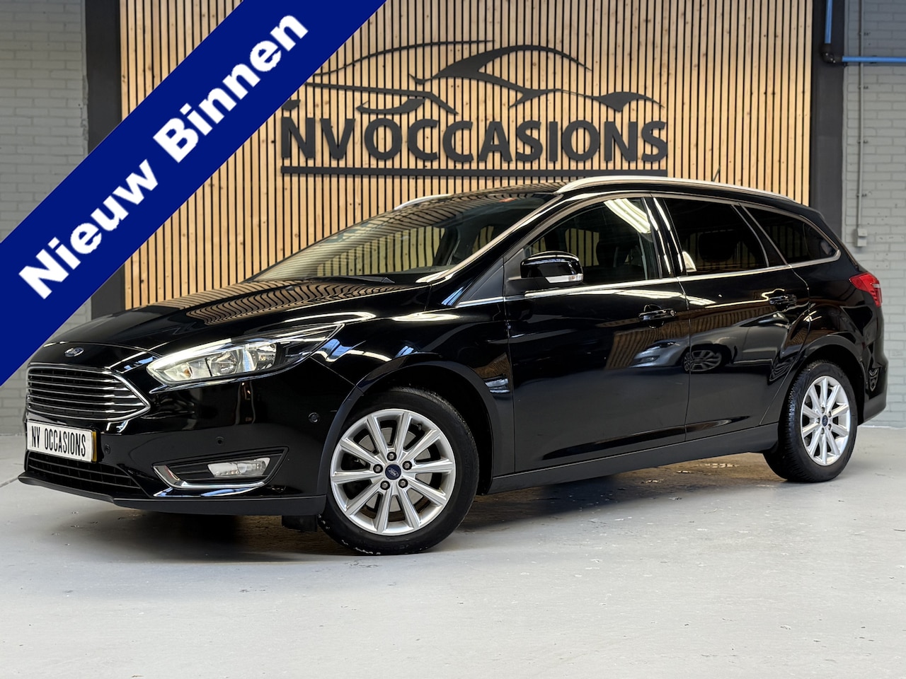 Ford Focus Wagon - 1.5 Titanium NW DISTRIEM/150PK/STOELVW/STUURVW/CAMERA/PDC/DEALEROH!! - AutoWereld.nl