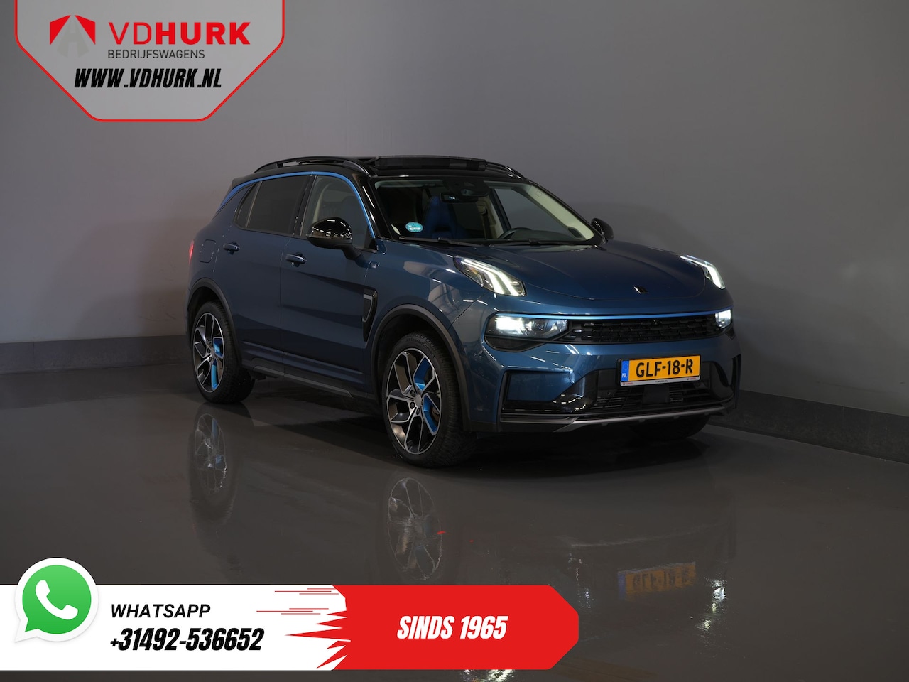 Lynk & Co 01 - Pano/ LED/ Adapt.Cruise/ Elek.klep/ Mem.Stoel/ Keyless/ Carplay/ Navi/ Stoelverw./ Climate - AutoWereld.nl