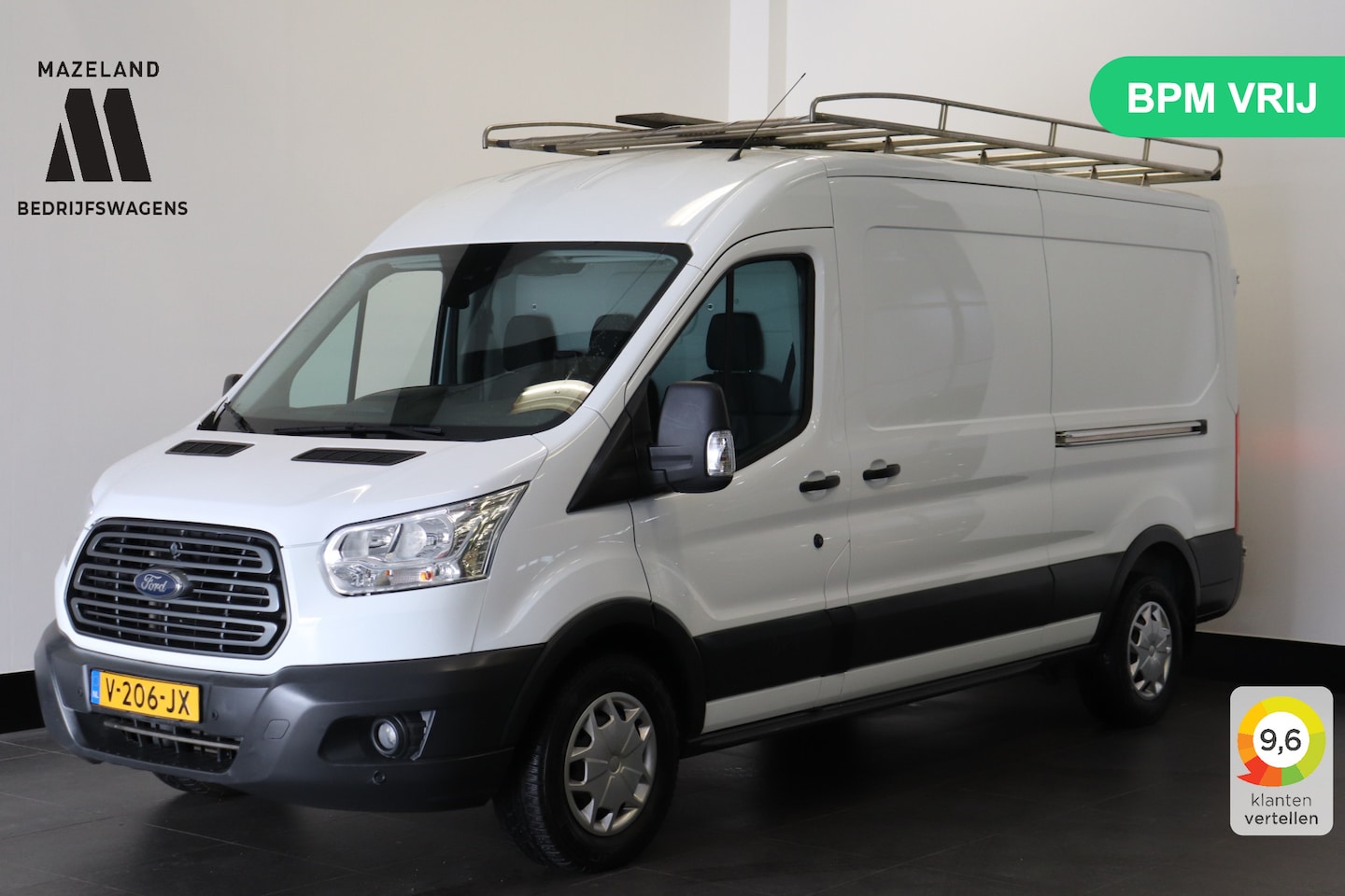 Ford Transit - 2.0 TDCI 130PK L3H2 2x schuifdeur EURO 6 - Airco - Navi - Cruise - €13.900,- Excl. - AutoWereld.nl