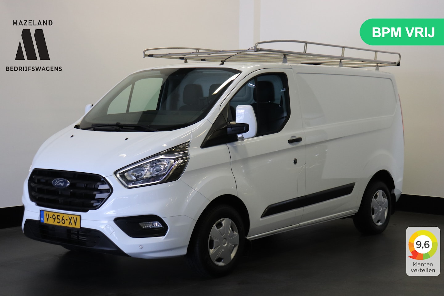 Ford Transit Custom - 2.0 TDCI EURO 6 - Airco - Cruise - Trekhaak - €14.499,- Excl. - AutoWereld.nl