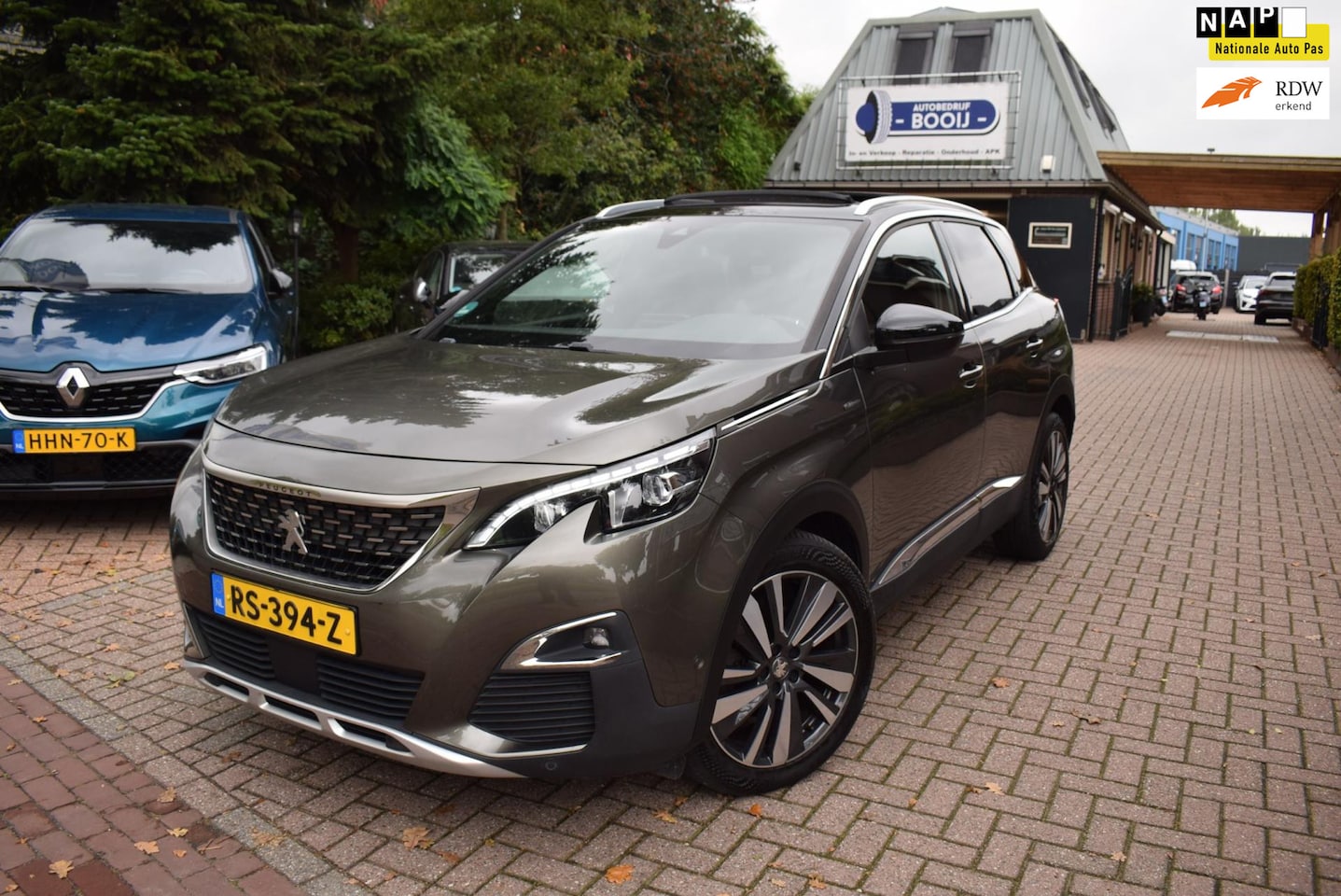 Peugeot e-3008 - 1.6 e-THP GT Line AUTOM /PANO DAK/TREKH/NL-AUTO/AIRCO/CRUISE/NAVI/CAMERA/XENON/LMW 19/BLUE - AutoWereld.nl