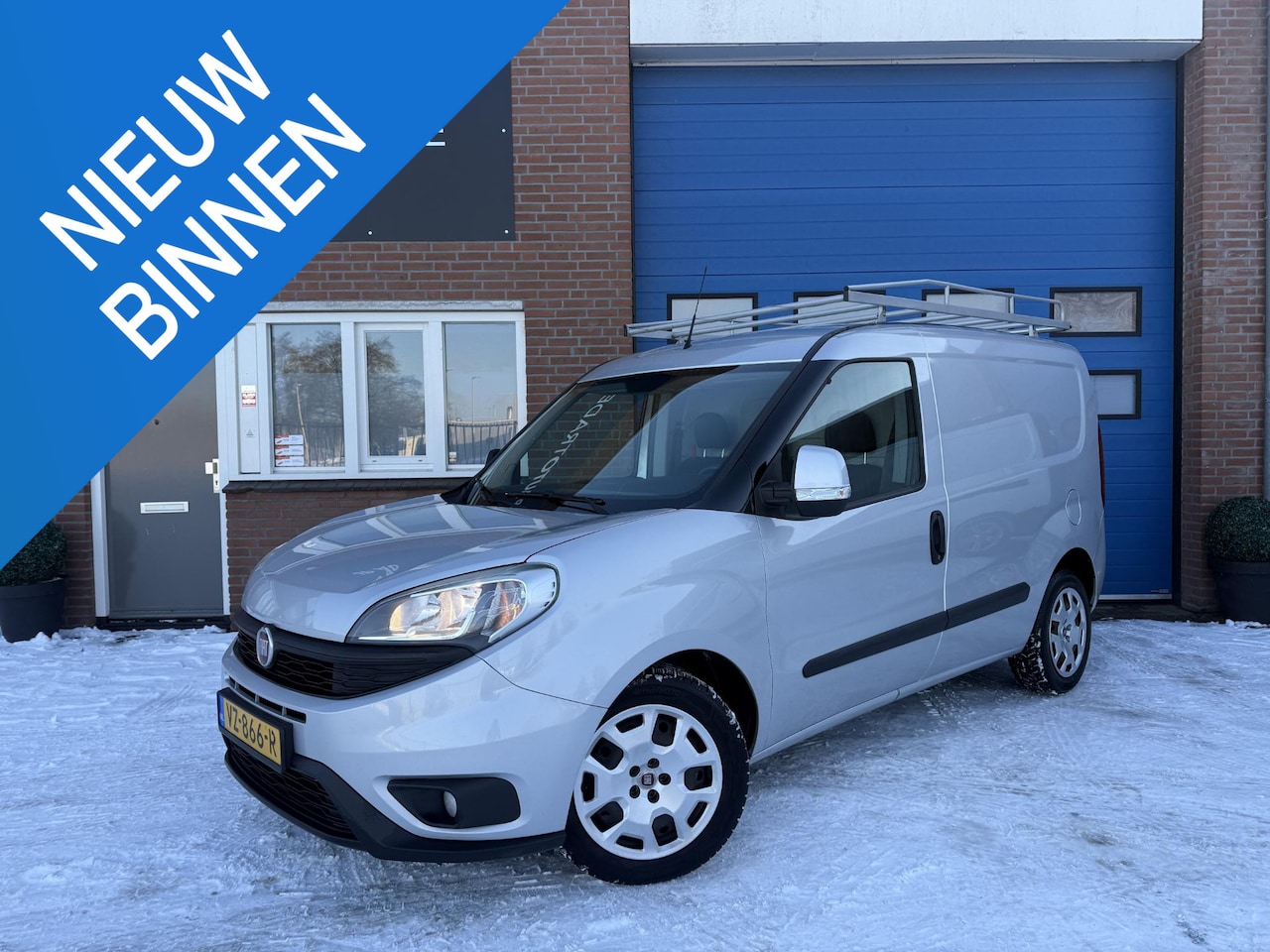 Fiat Doblò Cargo - 1.6 MJ L1H1 SX Euro 6 | Nav | Dakrek | Origineel NL - AutoWereld.nl