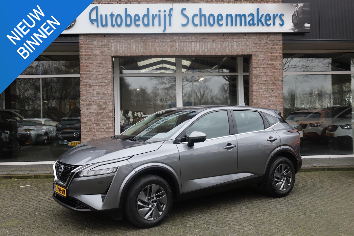 Nissan Qashqai - 1.3 MHEV CAMERA RUIT/STUUR/STOELVERWARMING DAB CARPLAY GSM-LADER 17"LMV CLIMA PDC ACC DEAL - AutoWereld.nl