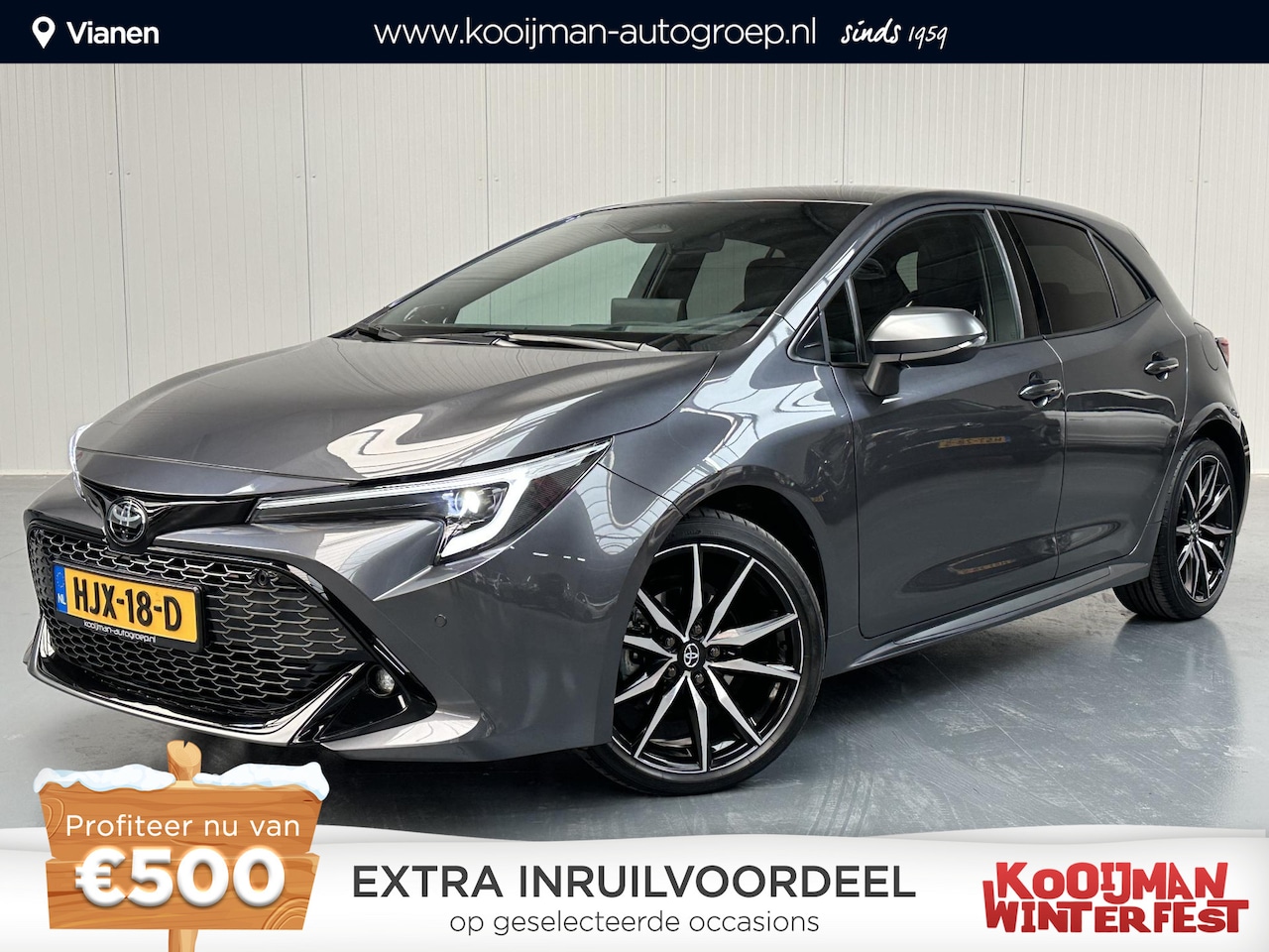 Toyota Corolla - Hybrid 140 GR Sport GR Sport Plus, Head-Up Display, Panoramadak, JBL , Digital cockpit, Fu - AutoWereld.nl