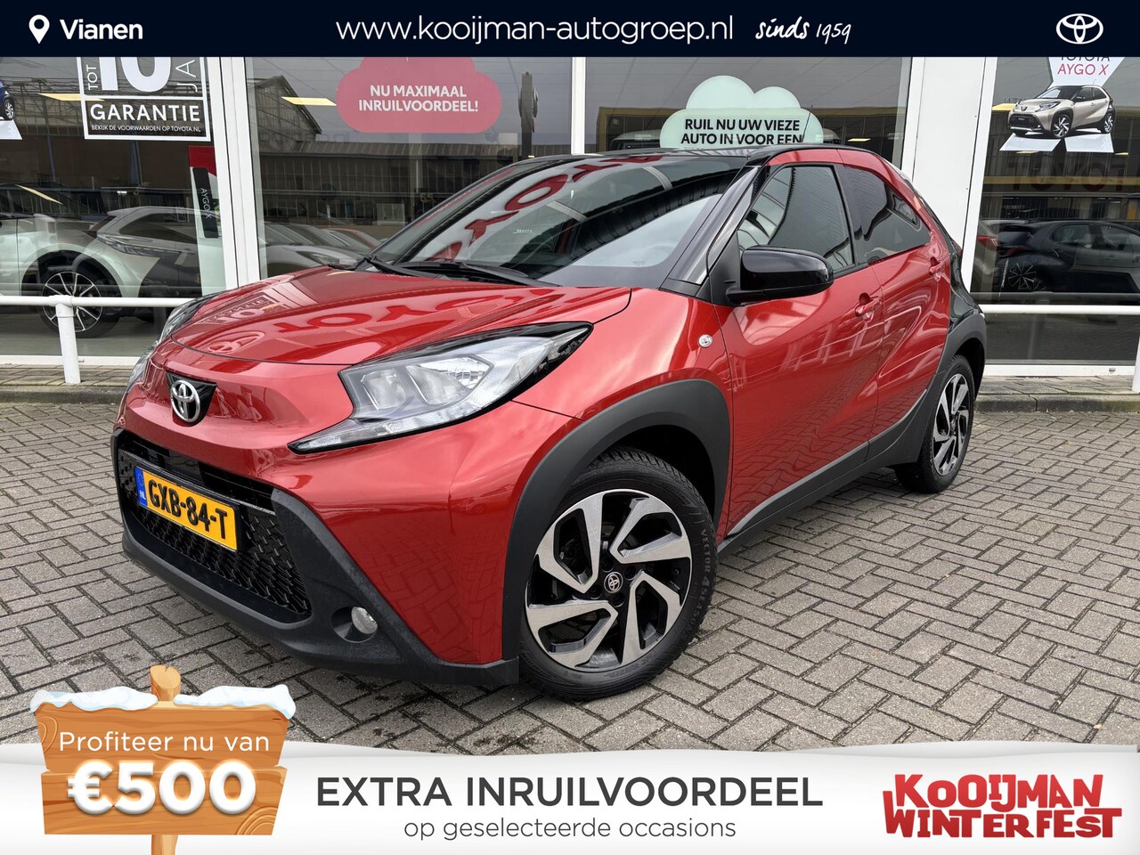 Toyota Aygo X - 1.0 VVT-i MT Pulse APPLE CARPLAY/ ANDROID AUTO, STOELVERWARMING, ZEER LUXE! - AutoWereld.nl