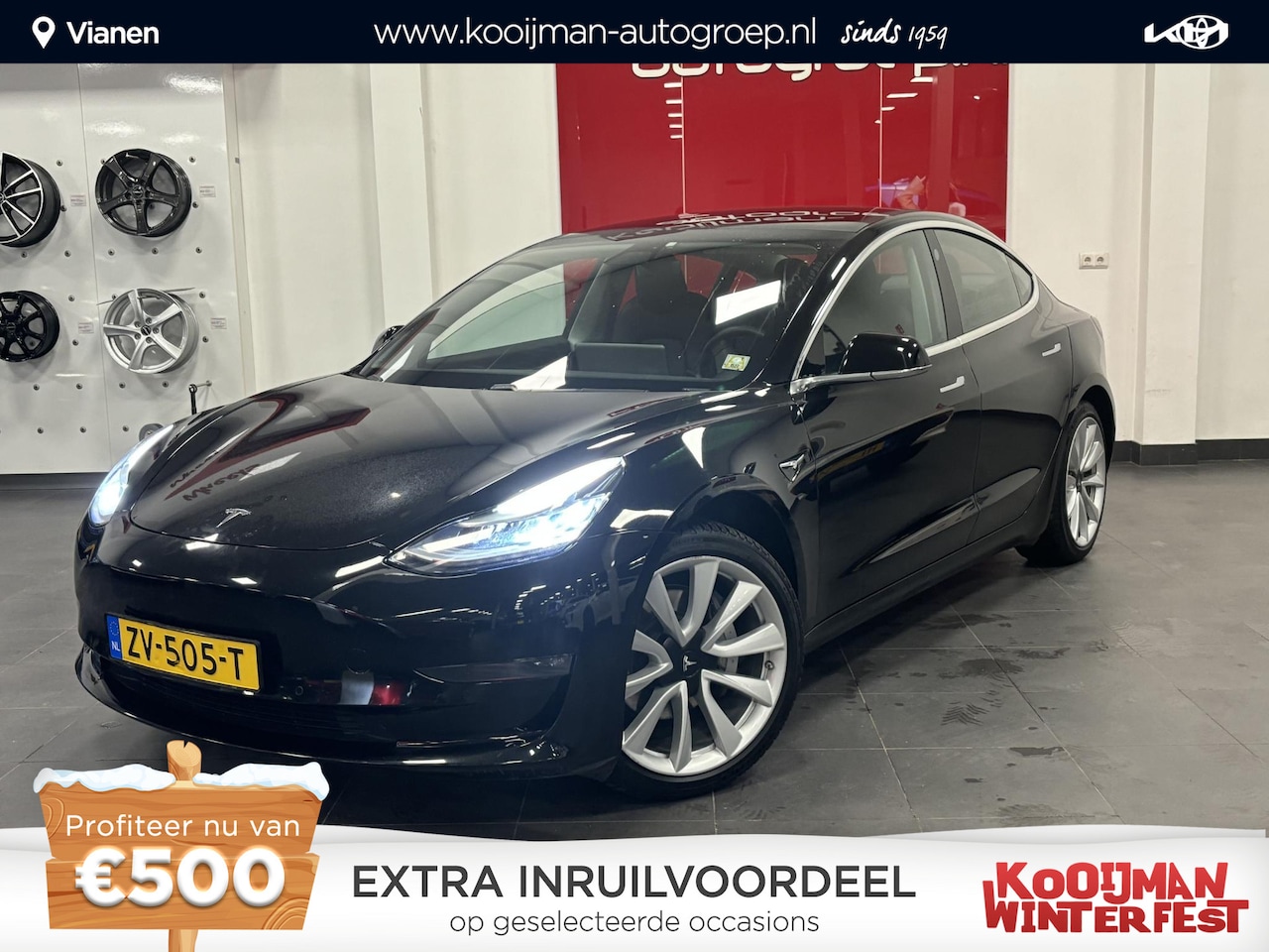 Tesla Model 3 - Standard RWD Plus 60 kWh eerste eigenaar, Nederlandse auto!! - AutoWereld.nl