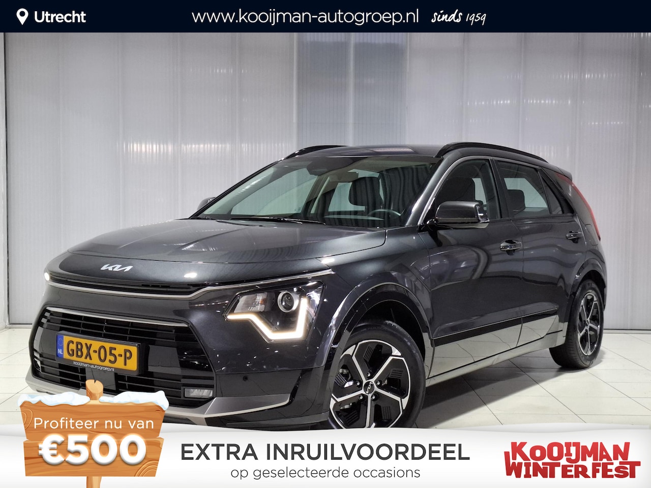 Kia Niro - 1.6 GDi Hybrid DynamicLine Trekhaak, Apple Carplay/Android Auto, Navigatie, Camera - AutoWereld.nl