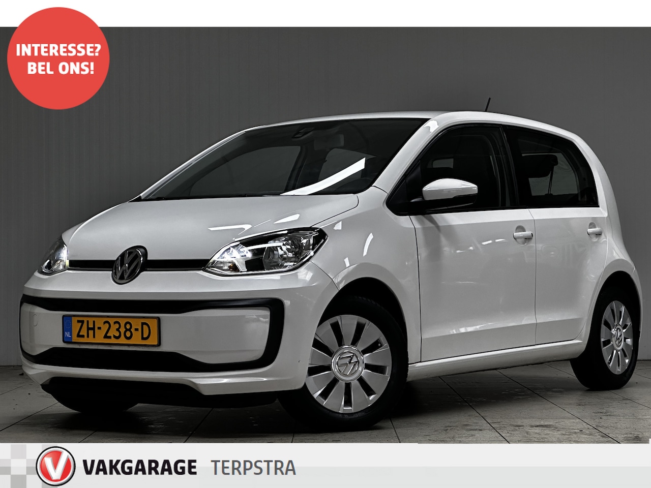 Volkswagen Up! - 1.0 BMT move up!/ Facelift!/ 5-Drs/ Maps + More/ Cruise!/ PDC/ DAB+/ Airco/ Elek. pakket/ - AutoWereld.nl