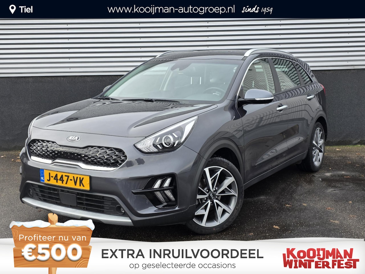 Kia Niro - 1.6 GDi Hybrid DynamicLine Navigatie, 1e eign. NL-auto, Nieuw geleverd en dealeronderhoude - AutoWereld.nl