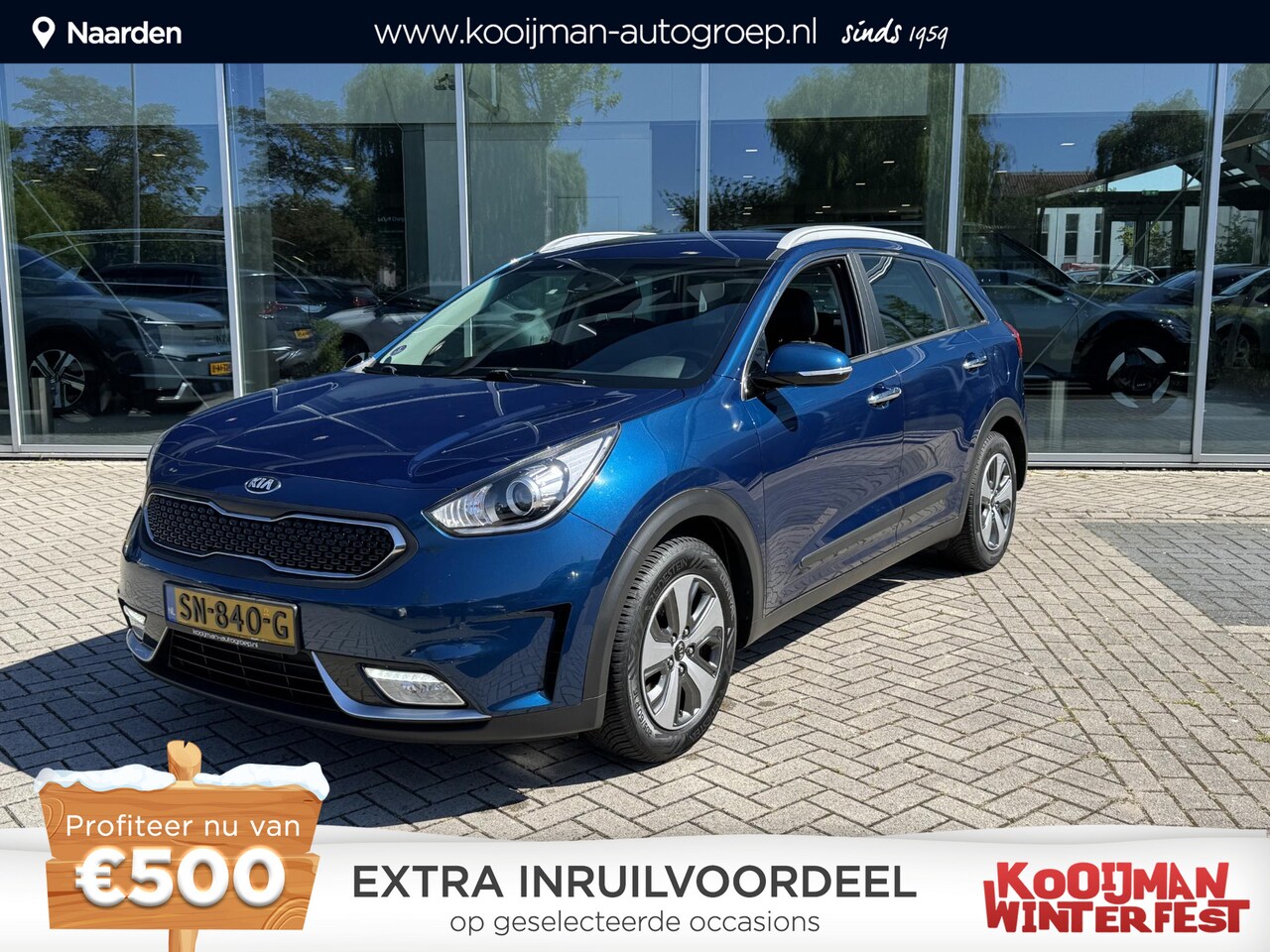 Kia Niro - 1.6 GDi Hybrid DynamicLine All season|Navigatie|Camera|Dealer onderhouden!! - AutoWereld.nl
