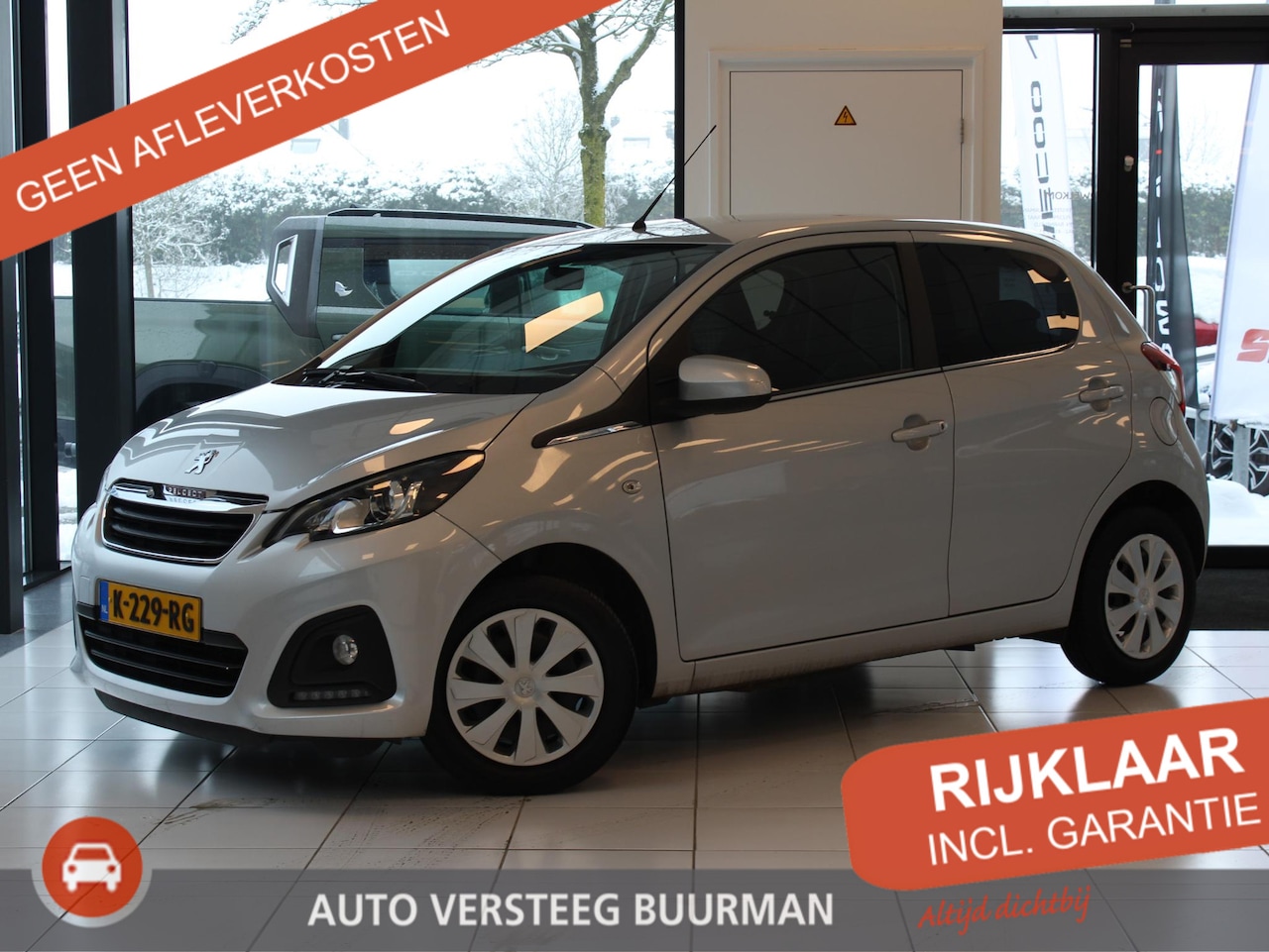 Peugeot 108 - 1.0 e-VTi Active Airco, Start/Stop Systeem, Radio MP3 Speler - AutoWereld.nl