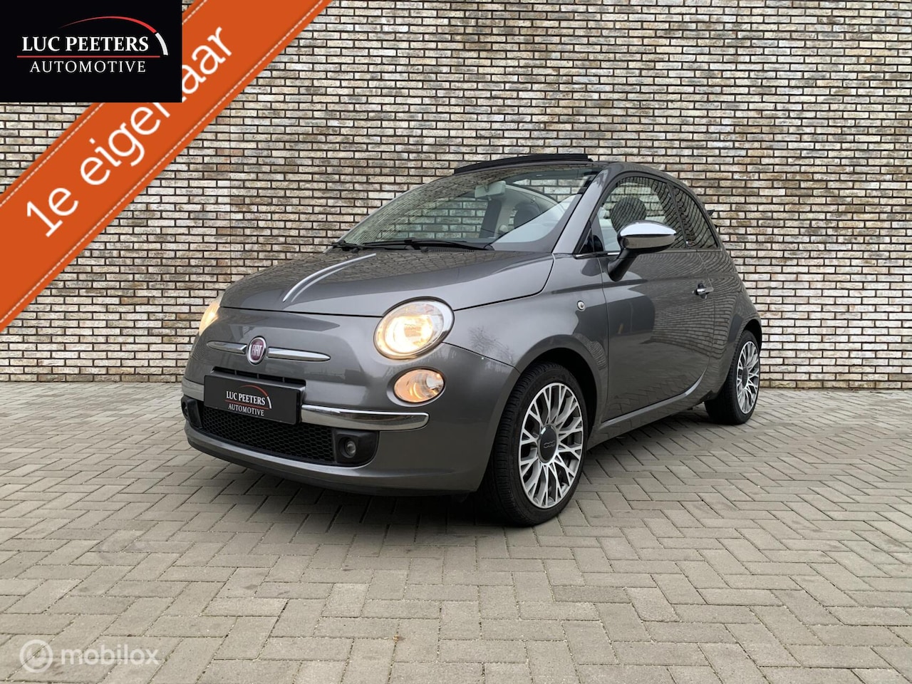Fiat 500 C - 0.9 TwinAir Turbo Lounge/NAP/AIRCO/1EIG/98000KM!! - AutoWereld.nl