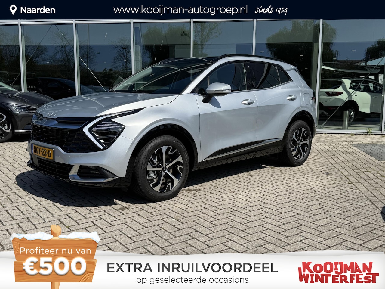 Kia Sportage - 1.6 T-GDi Hybrid DynamicPlusLine DEMO VOORDEEL!! - AutoWereld.nl