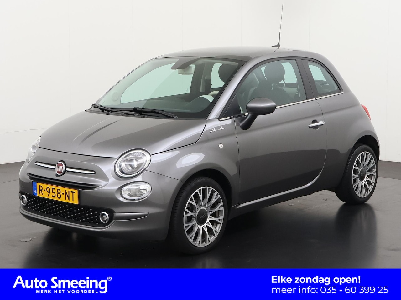 Fiat 500 - 1.0 Hybrid Dolcevita | Panoramadak | Digital Cockpit | Navigatie | Zondag Open! - AutoWereld.nl