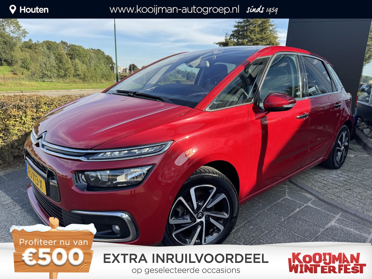 Citroën C4 Picasso - 1.2 PureTech Shine 1.2 PureTech Shine , Afneembare Trekhaak, Lichtmetalen Velgen, Elektrische Achterklep, Nav - AutoWereld.nl