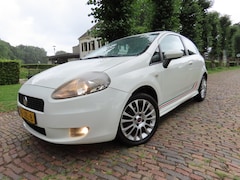 Fiat Grande Punto - 1.4 NeroBianco Airco Cruiseontrol Lm Velgen*Apk t/m 30-9-2026