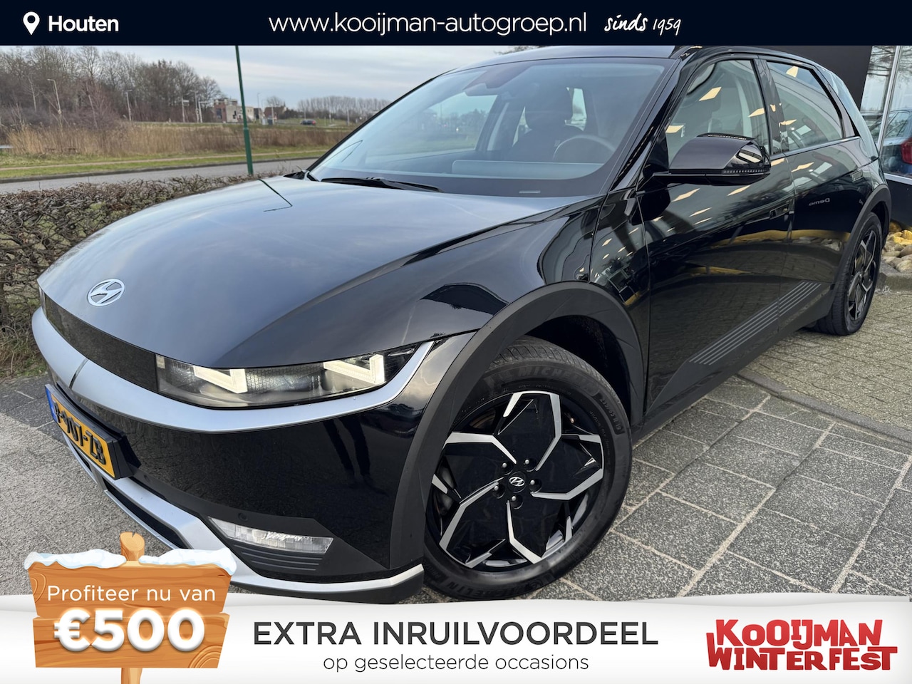 Hyundai IONIQ 5 - Connect+ 73kWh , NL-auto, Warmtepomp, Dodehoeksensor, Elektrische Achterklep, Sensoren Voo - AutoWereld.nl