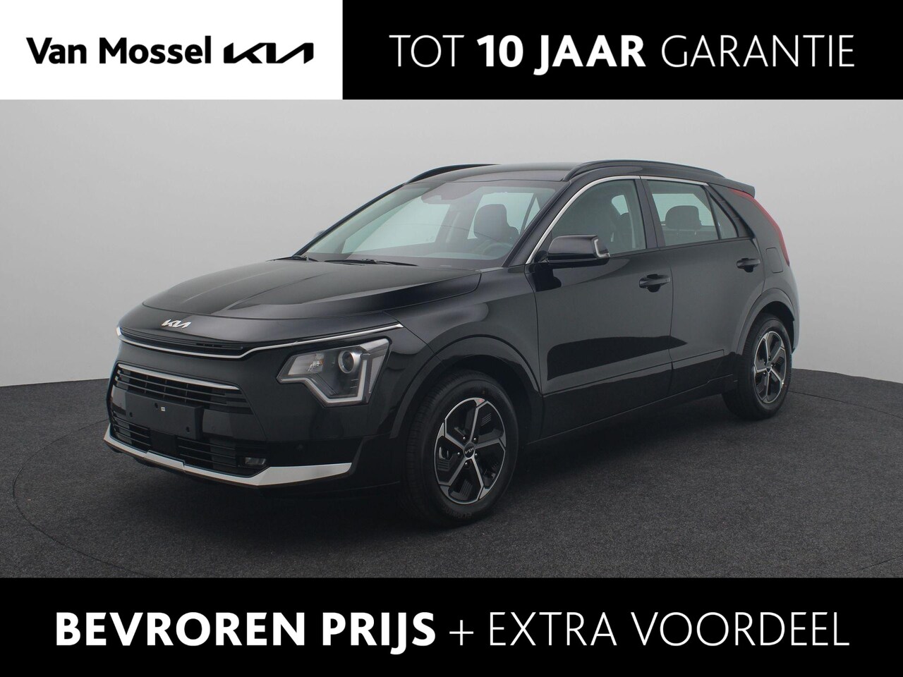 Kia Niro - 1.6 GDi Hybrid DynamicLine | Navi | Clima | Camera | Keyless | Adapt. Cruise | Nieuw | VOO - AutoWereld.nl