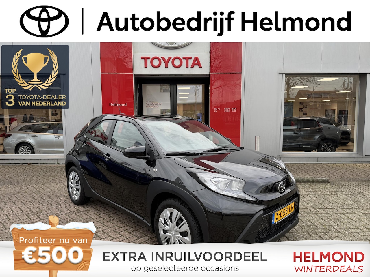 Toyota Aygo X - 1.0 VVT-i MT play 1.0 VVT-i MT Play - AutoWereld.nl