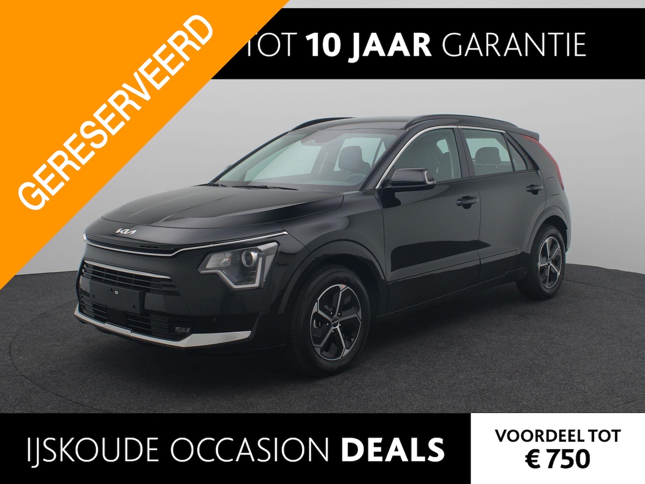 Kia Niro - 1.6 GDi Hybrid DynamicLine Keyless | Camera | Adaptieve Cruise | Navi | Clima - AutoWereld.nl