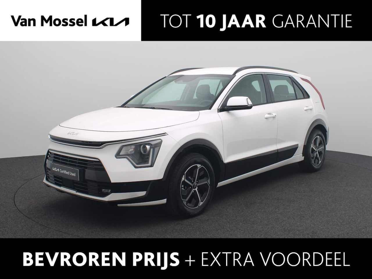 Kia Niro - 1.6 GDi Hybrid DynamicLine | Navigatie | Climate Control | Lm velgen | Parkeersensoren | C - AutoWereld.nl