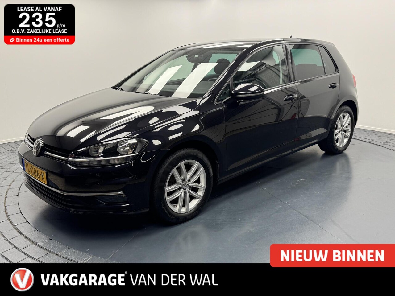 Volkswagen Golf - 1.0 TSi Comfortline Trekhaak-Adapt.Cr.Contr-Navigatie-Carplay-Clima-Parkeersensoren-Lm16'' - AutoWereld.nl