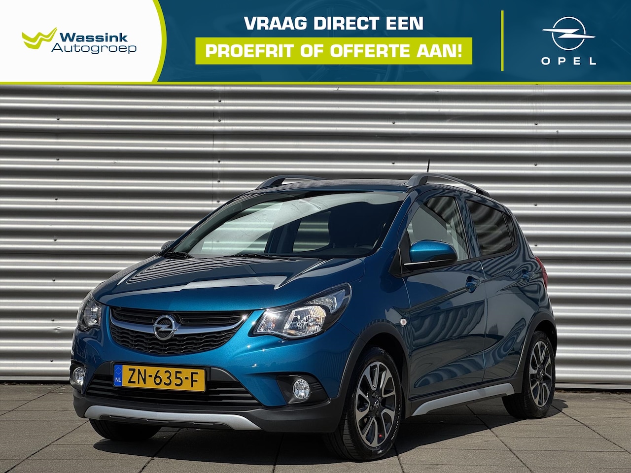 Opel Karl - 1.0 Start/Stop 75pk ROCKS Online Edition | Navigatie | CarPlay | Parkeersensoren | Airco | - AutoWereld.nl