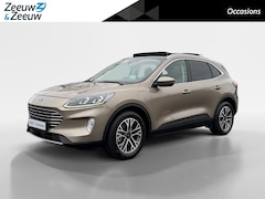 Ford Kuga - 2.5 PHEV Titanium X | Dealer onderhouden | Adaptief cruise control | Automaat | Panorama d