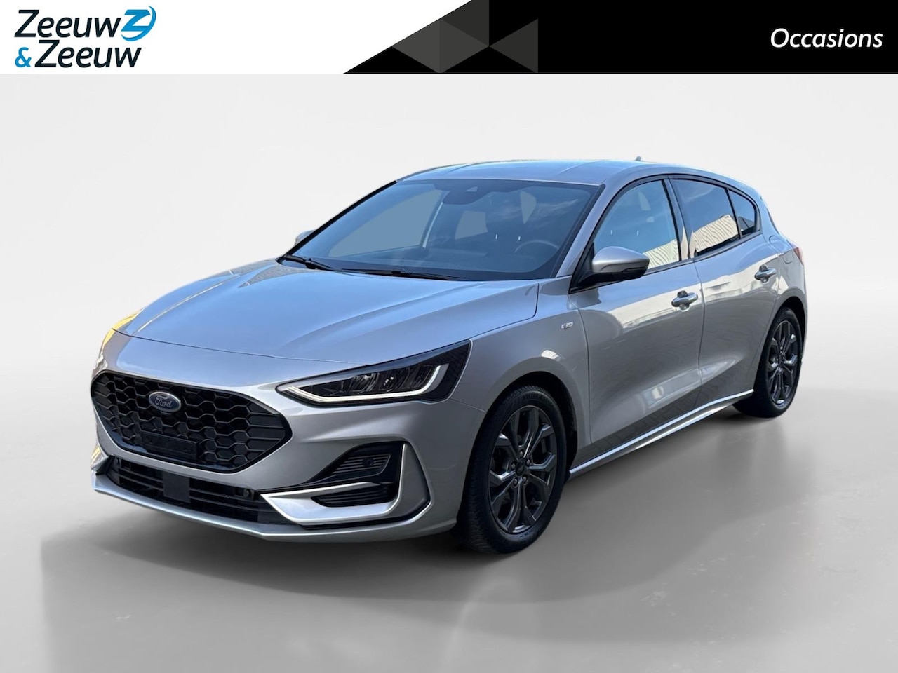 Ford Focus - 1.0 EcoBoost Hybrid ST Line | Navigatie | Stoel/Stuur/Voorruitverwarming | Apple Carplay / - AutoWereld.nl