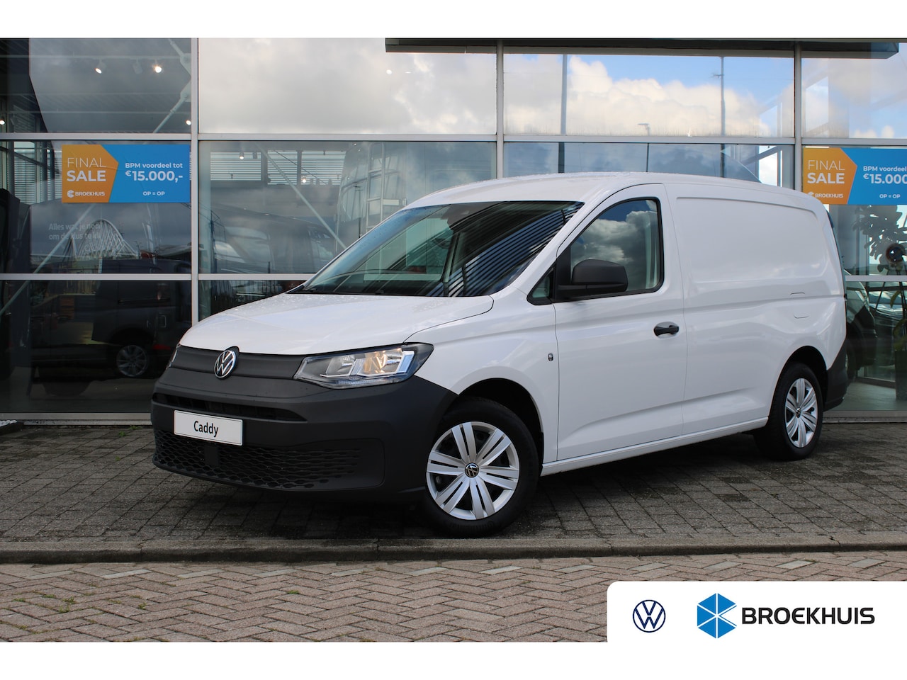 Volkswagen Caddy Cargo Maxi - 2.0 TDI Comfort | 102 pk | Trekhaak | Betonplex Laadvloer | Navi | Cruise | PDC achter - AutoWereld.nl