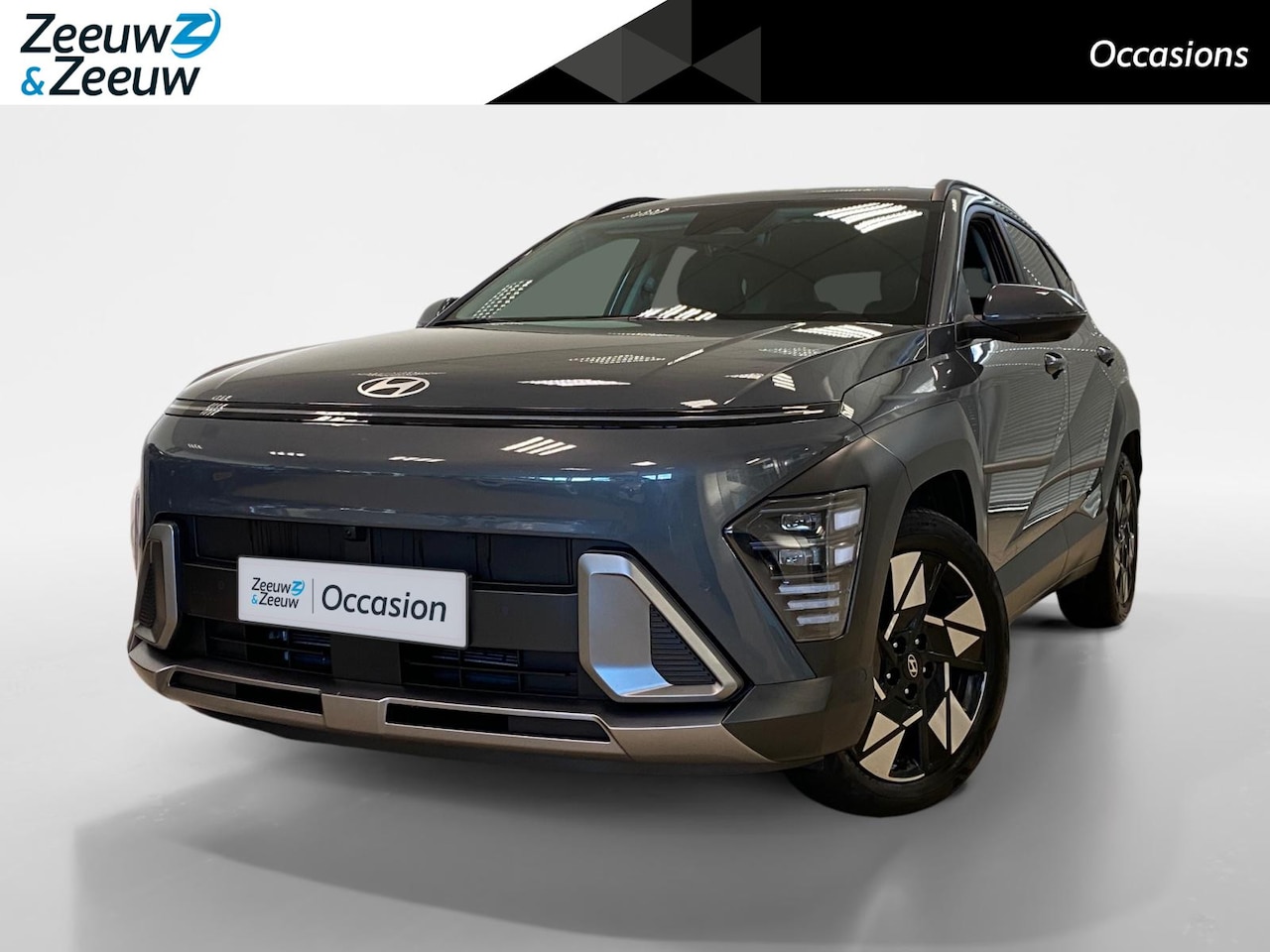 Hyundai Kona - 1.6 HYBRID | PREMIUM | LEDER | NL-AUTO | - AutoWereld.nl