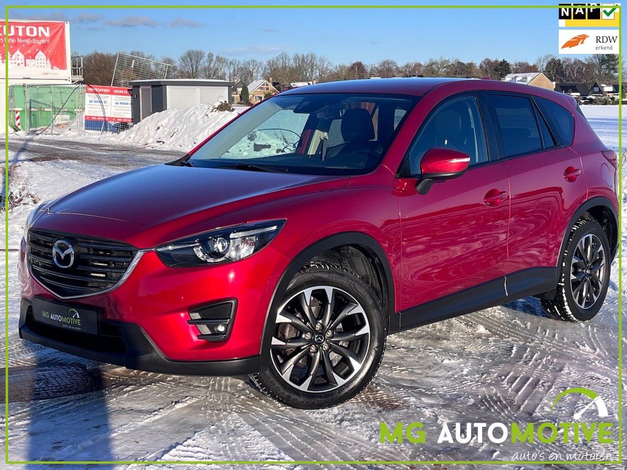 Mazda CX-5 - 2.0 SkyActiv-G 165 GT-M Line 2WD automaat | 1e eig | NL auto | Leder - AutoWereld.nl