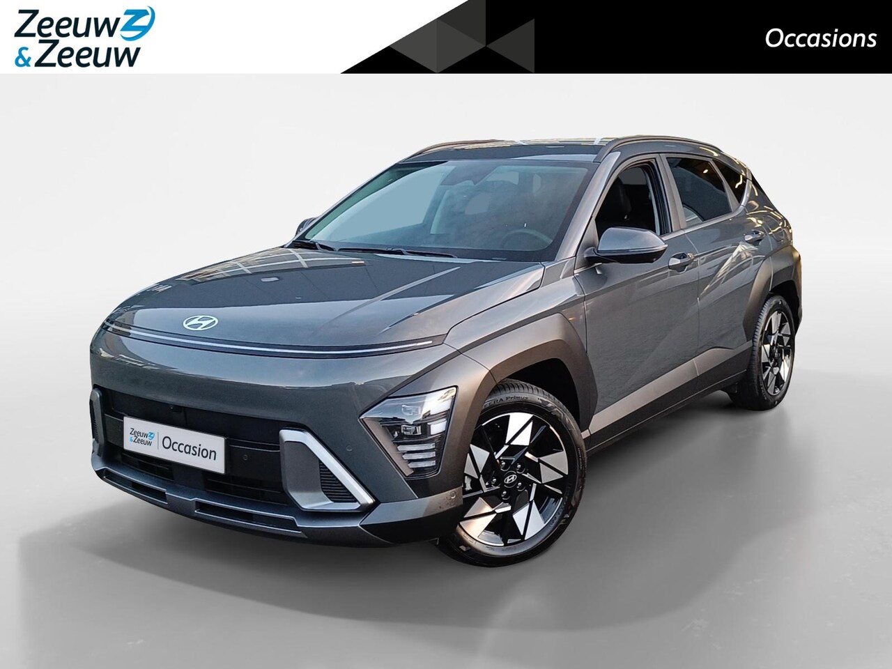 Hyundai Kona - 1.6 GDI HEV Premium | 360 graden camera | Elektrische stoelverstelling | Stoelventilatie | - AutoWereld.nl