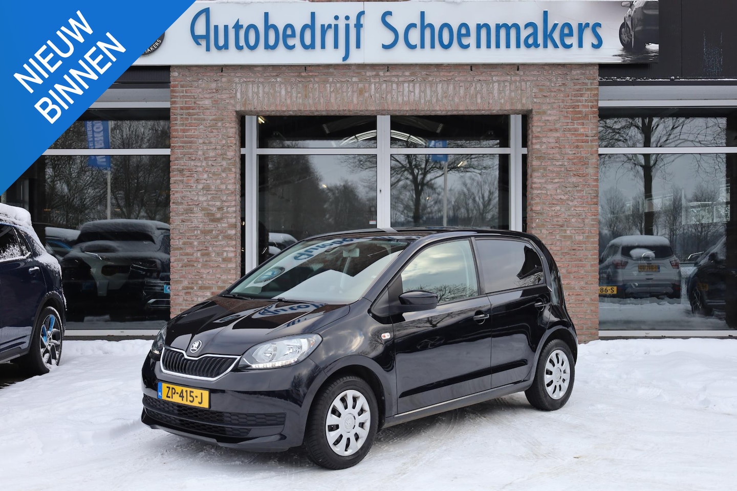 Skoda Citigo - 1.0 Greentech Ambition BT-TELEFOONVERB. LED AIRCO CRUISE MULTIFUNCTIONEEL-STUURWIEL - AutoWereld.nl