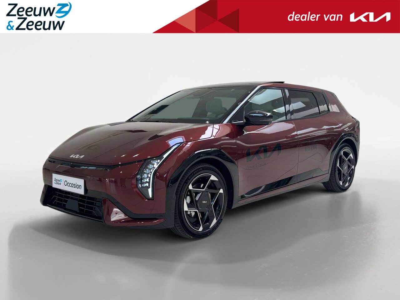 Kia EV4 - GT-Line 81.4 kWh | NIEUW MODEL | 204 pk | 595 km actieradius | NU €3500,- Inruilpremie | B - AutoWereld.nl