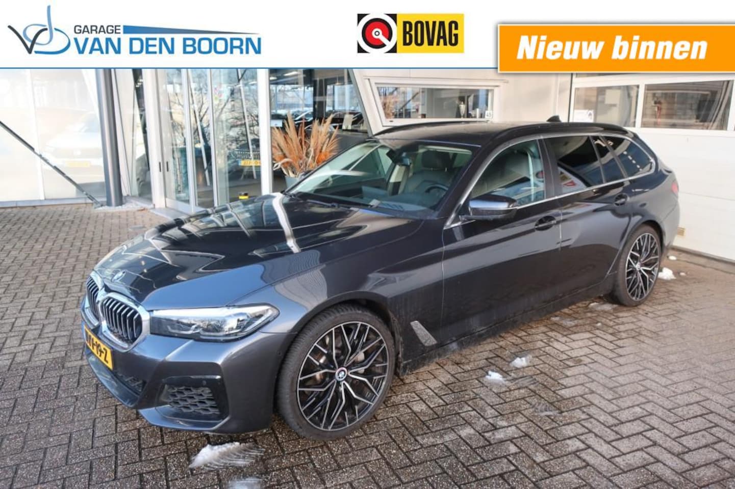 BMW 5-serie - 530i 530I 250PK, Elektrisch Schuifdak, Trekhaak, Lederen Bekleding, etc. - AutoWereld.nl