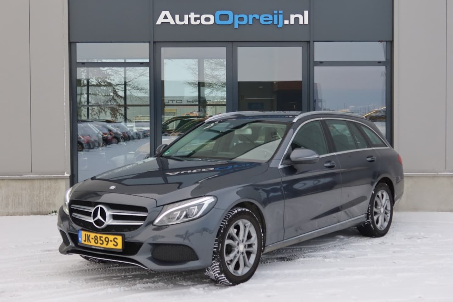 Mercedes-Benz C-klasse Estate - C180 Estate AUTOMAAT Lease Edition NAVI, Camera, Stoelverwarming, half Leder - AutoWereld.nl