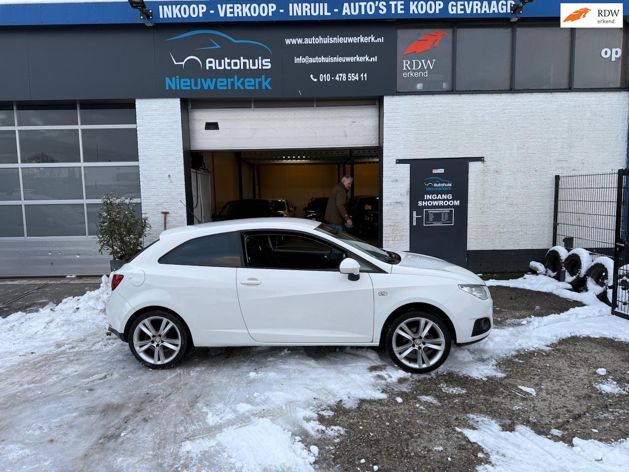 SEAT Ibiza SC - 1.6 Sport/ met onderhoudshistorie, Airco, Cruise Control en een nieuwe APK!!! - AutoWereld.nl