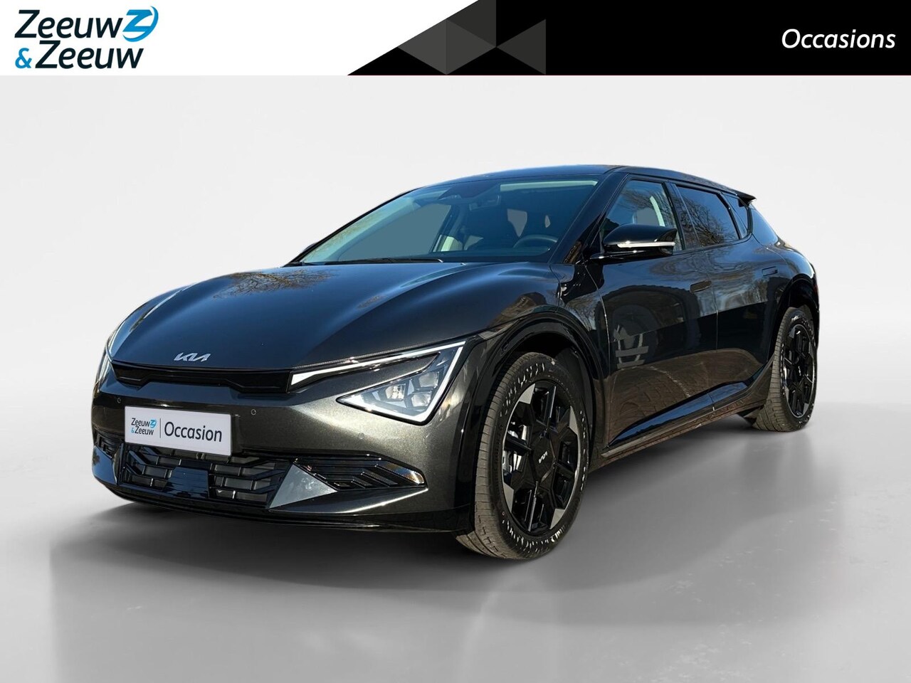 Kia EV6 - Plus 84 kWh l Memory l Stoelventilatie l Elektrische achterklep l Dodehoekdetectie l Leder - AutoWereld.nl