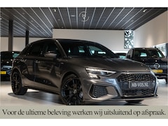 Audi A3 Sportback - 30 TFSI S-Line Edition Blackline|Virtual|MMI Plus|Sound|LED|Sportstoelen|18"|Ambient|New s