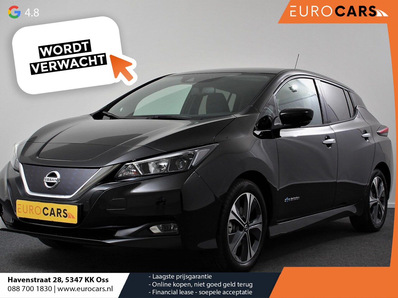 Nissan LEAF - N-Connecta 40 kWh Navigatie Climate Control Camera Parkeer sensoren - AutoWereld.nl