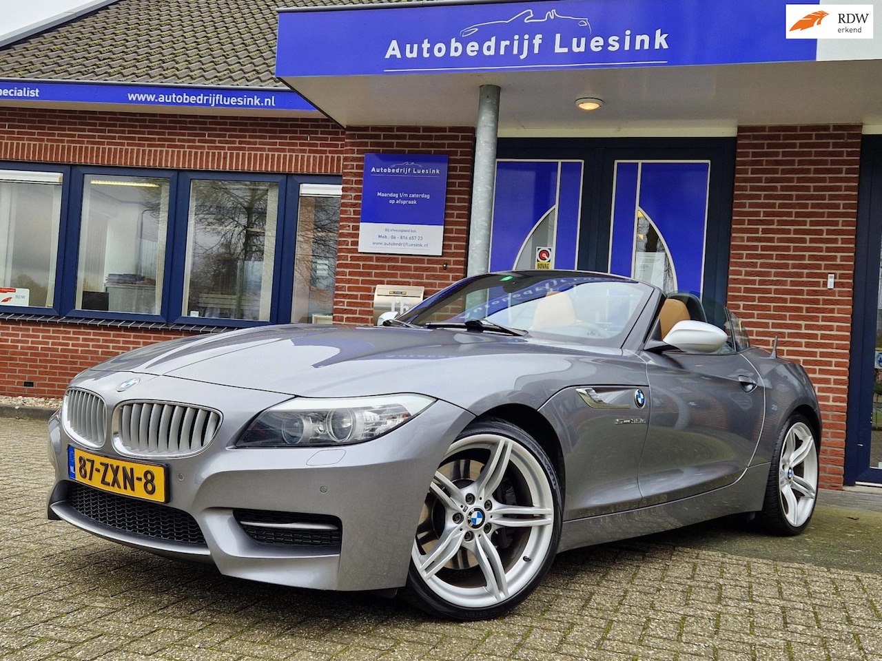 BMW Z4 Roadster - SDrive35is High Executive 383pk Sportuitlaat Stuurwielverwarming Keyless Elektr. Sportstoe - AutoWereld.nl