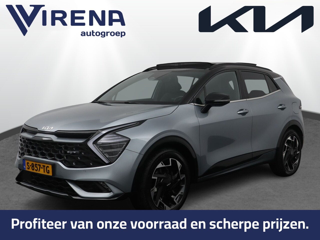Kia Sportage - 1.6 T-GDi Plug-in Hybrid AWD GT-Line - Adaptieve Cruise Control - Schuif-/kanteldak- Navig - AutoWereld.nl